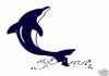 aufkleber tiere delfin