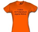 T-Shirt Druck - bedrucken Sie Ihr T Shiert individuell mit Bilder und Folienbeschriftung